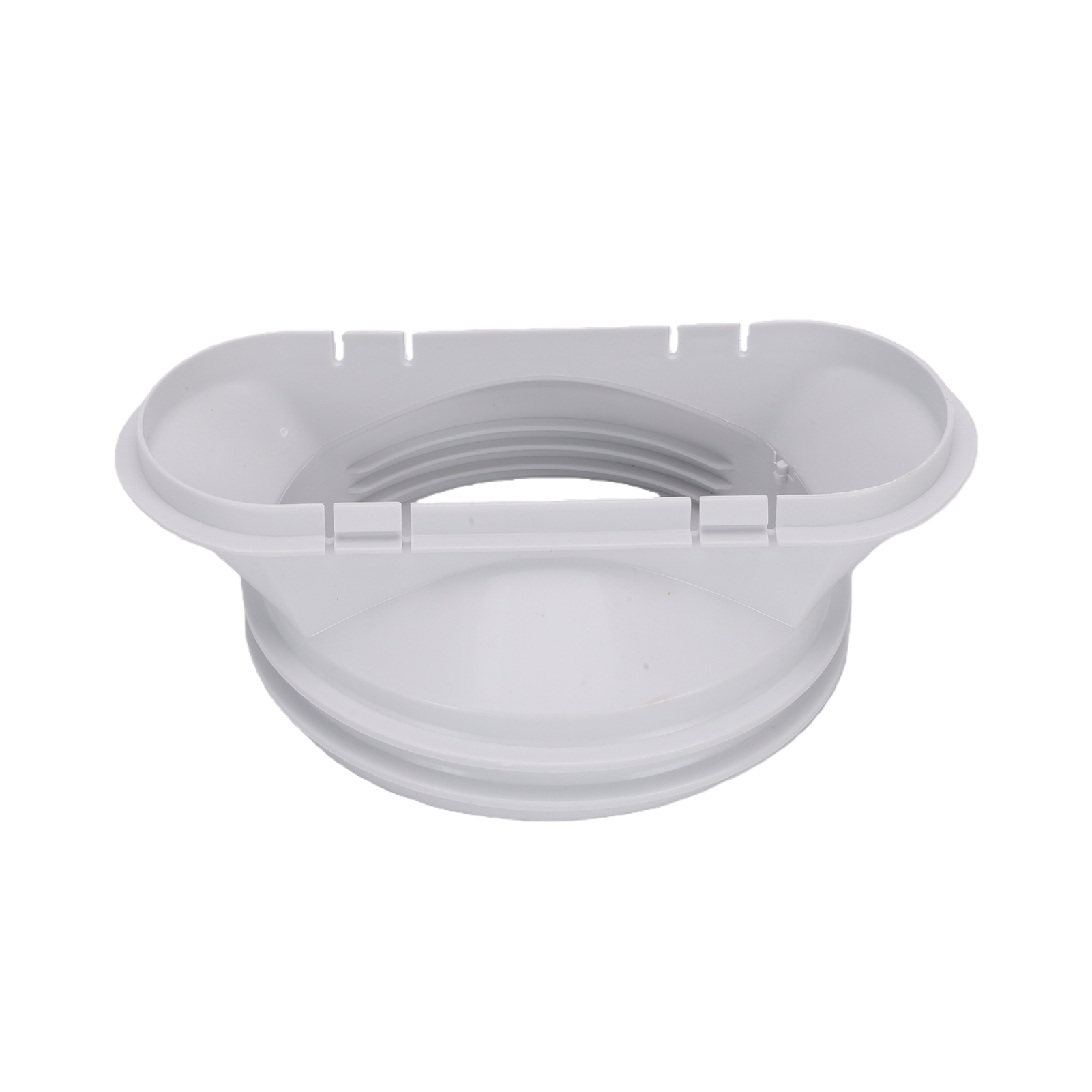 Adaptateur De Tuyau D'Évacuation De Climatiseur 150 Mm/130 Mm, Connecteur De Plaque D'Étanchéité Pour Fenêtre De Ventilation Ovale