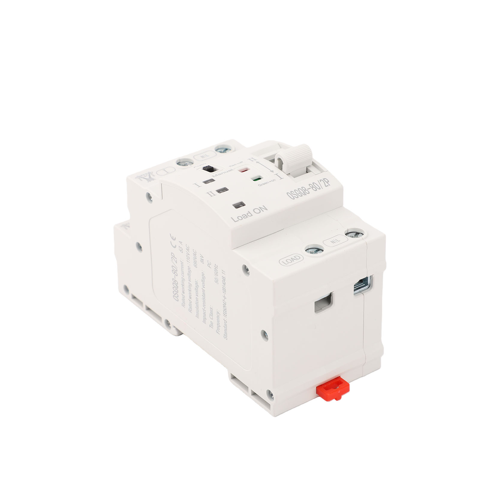 Commutateur De Transfert Automatique, Sélecteur Électrique Double Alimentation Automatique, Mini Ats Ca 2p 63a Manuel Pour Une Alimentation Électrique Domestique Ininterrompue.