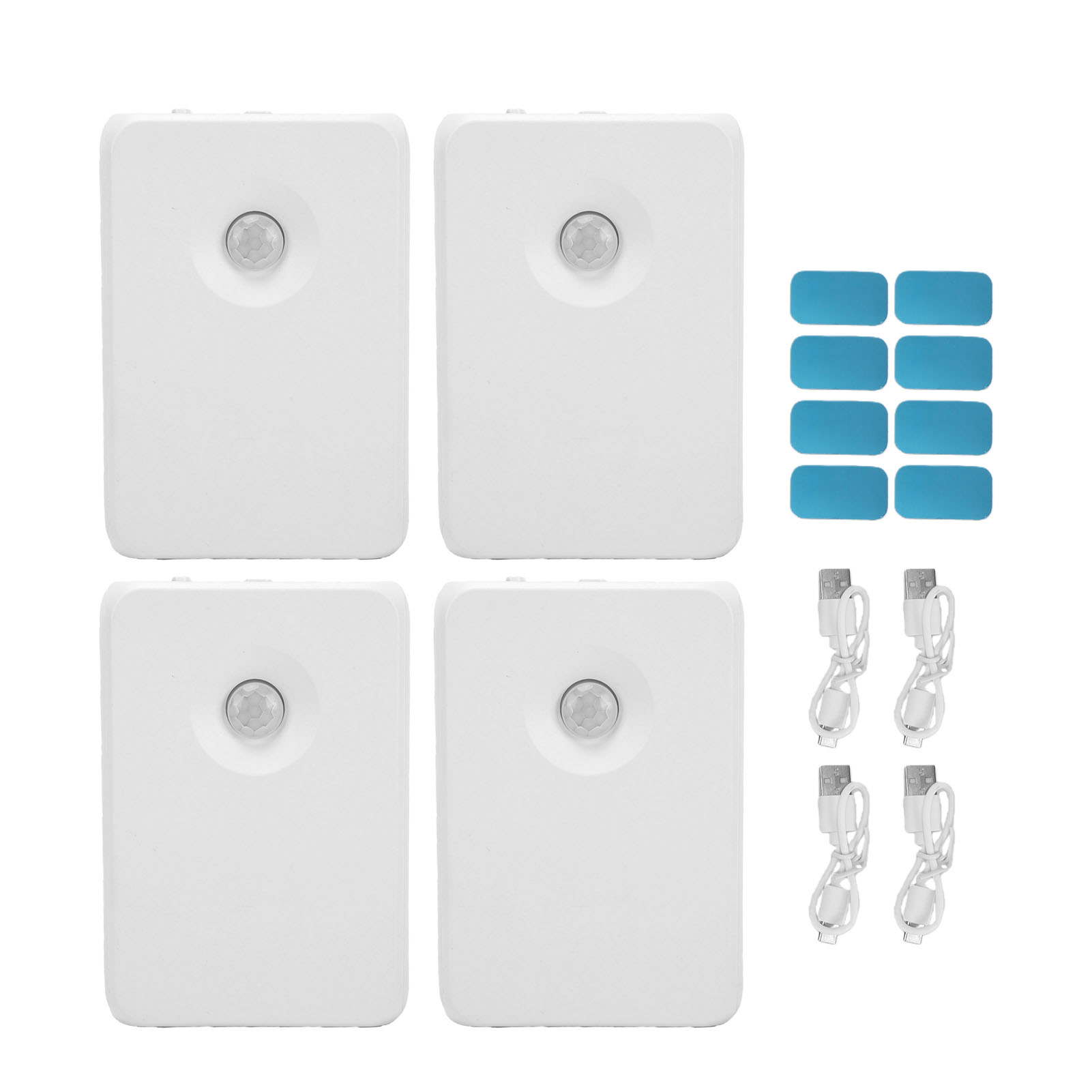 Éclairage Intérieur Pour Escaliers, 7 Couleurs, Rechargeable, Avec Détecteur De Mouvement, Pour Salle De Bain, Couloir, Cuisine, Dressing Et Chambre.