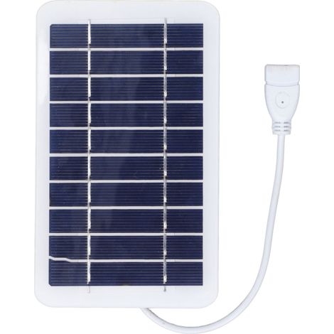 Tragbares Solarpanel-ladegerät Für Den Außenbereich, Geeignet Für Kameras, Handys Und Mobile Powerbanks (2 W, 5 V)
