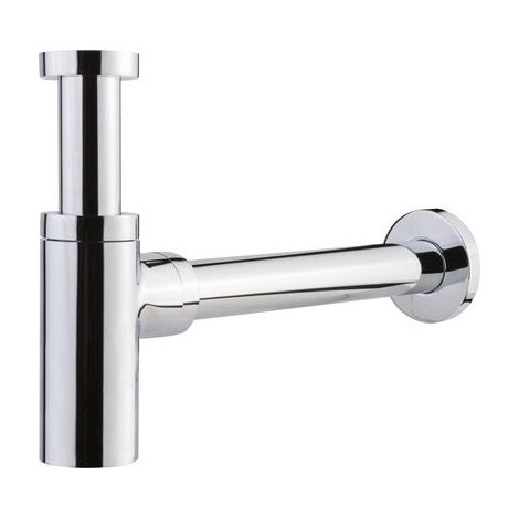 Beckensiphon Ø 32 Mm – 1 1/4"-zulauf – 50 Mm Wassersperre – 300 Mm Wandablauflänge – Wartungsfreundlich – Cazabox-auswahl