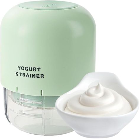 De Presse De La Passoire De Yogourt Kleiner, Feinmaschiger Korb