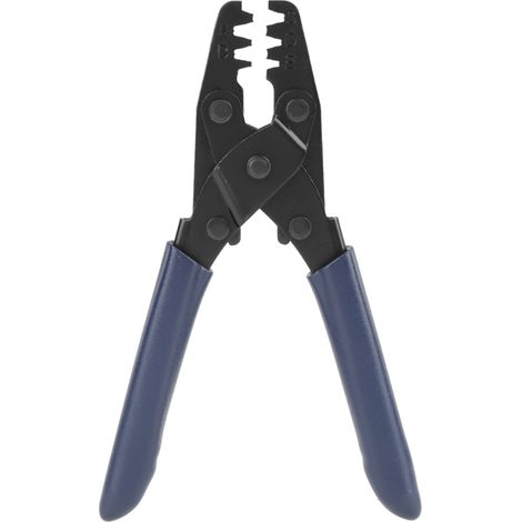 Zange Für Rohranschlüsse, Crimpzange Mit Ratsche, Hochwertiges Pvc In Schwarz/blau (21,5 Cm)