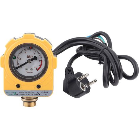 Jeffergarden 220v 10 Bar Druckregler Mit Elektronischem Schalter Für Wasserpumpen (eu-stecker)