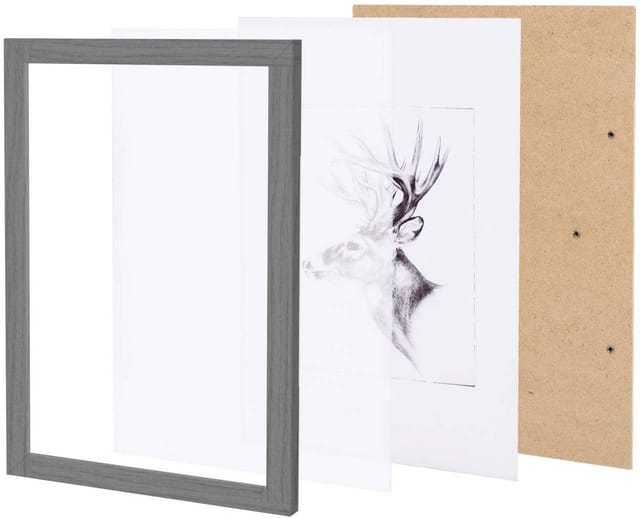 Woltu Bilderrahmen Foto Rahnmen, (10 St), 10x15 bis 30x45 cm aus Holzwerkstoff