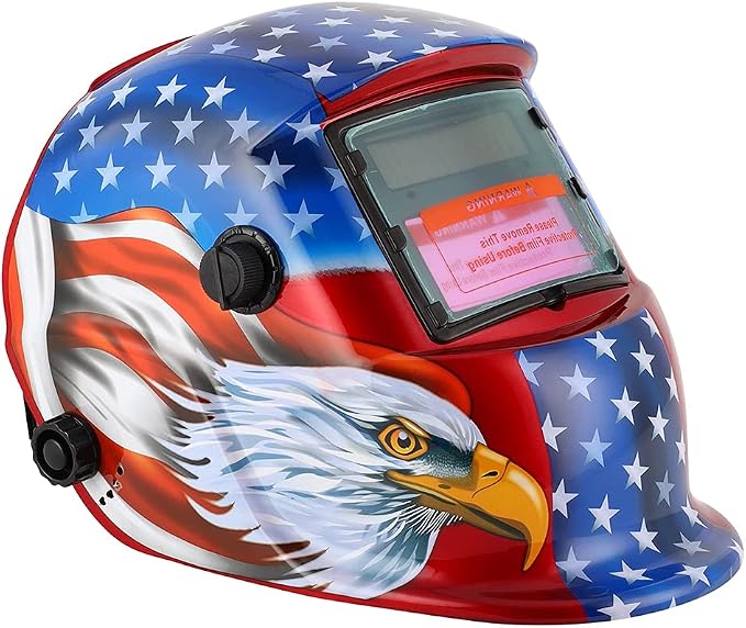 Solarbetriebener, Leichter, Selbstverdunkelnder Schweißhelm/schweißmaske Für Schweißarbeiten In Der Metallproduktion Und -fertigung, Der Automobilindustrie Und Beim Schleifen.