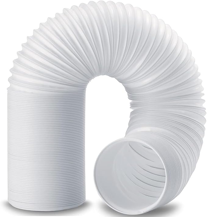 Joyooo - Pvc-abluftschlauch - Länge: 2 M - Flexibel - Für Tragbare Klimageräte, Montage Gegen Den Uhrzeigersinn (durchmesser: 15 Cm)