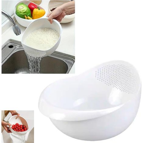 Reiswaschschüssel, Sieb - Nudelabtropfsieb, Obst- Und Gemüsewaschkorb, Dampfkorb, Siebkorb, Sieb- Und Servierkorb (reis-, Linsenabtropfsieb)