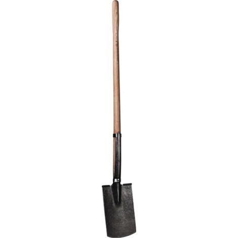 Krumpholz Entwässerungsspaten, Blattabmessungen 285 X 180 Mm, Mit Knopfförmigem Griff - 1408