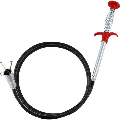 Flexible Metall-abflussspirale – 1,1 Cm – Zur Reinigung Von Küchen-, Badezimmer- Und Duschabflüssen – 90 Cm
