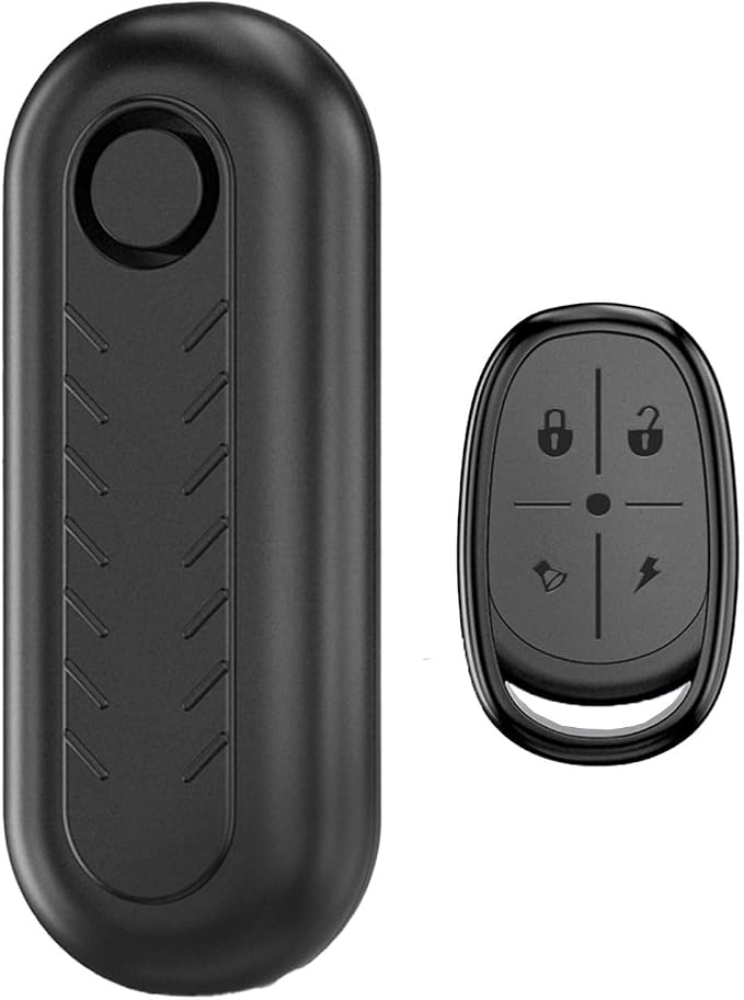 Kabelloser Und Wasserdichter Fahrradalarm Mit Vibrationssensor Und 113 Db Lautem Alarm Zur Effektiven Abschreckung Von Motorraddiebstählen