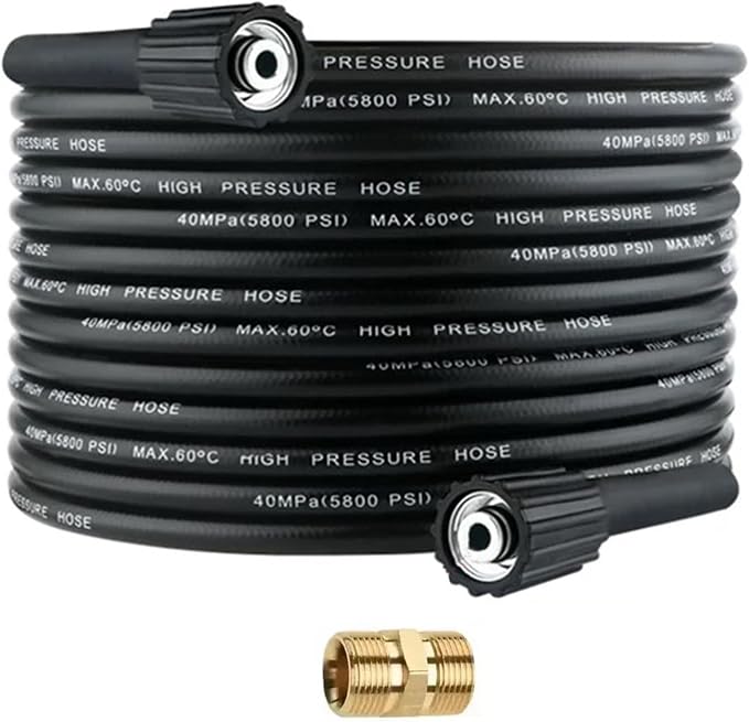 10 M Hochdruckreinigerschlauch, M22 X 14 Mm Verlängerungsschlauch, 240 Bar Hochdruck-ersatzschlauch Kompatibel Mit Standard-kärcher M22-14