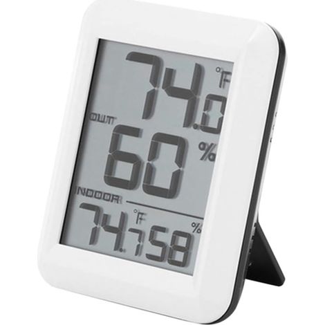 Innenthermometer Hygrometer Und Abs Mit Temperatur Und