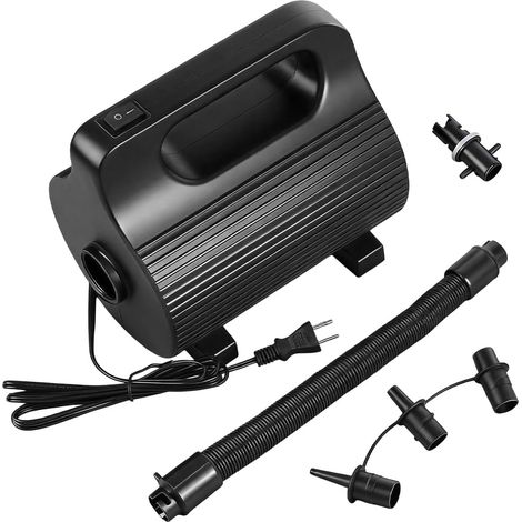 Elektrische Luftpumpe Für Luftmatratzen, 400–600 W, Auch Geeignet Für Pools, Schlauchboote, Luftbetten Und Gymnastikbälle.