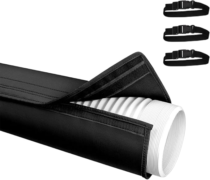 Isolierschlauch Für Tragbare Klimaanlagenschläuche – 130-150 Mm Universelle Staubdichte Isolierung Für Klimaanlagen-abluftschläuche