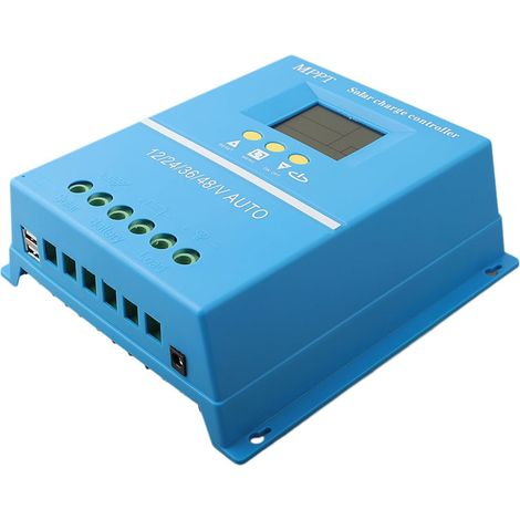Automatischer Solarpanel-laderegler 100a Mppt-laderegler Mit Lcd-display, Effizienter Mppt-laderegler Mit Lcd-display