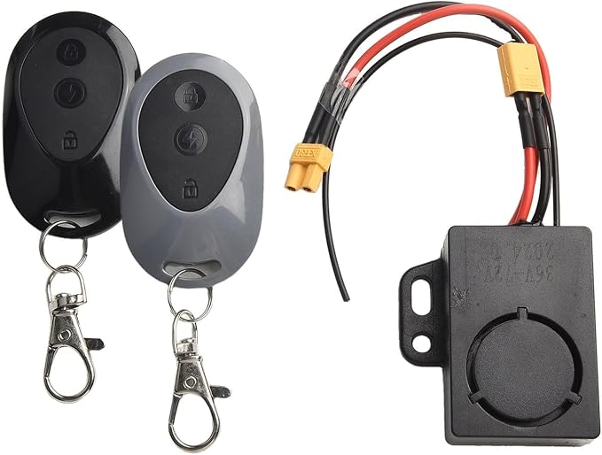 Diebstahlalarmanlage Für Xiaomi M365 Und Max G30 Elektroroller, Ferngesteuertes Sicherheitsgerät Mit Leistungsstarker Sirene, Robustes Gehäuse Aus Metall Und Kunststoff Für Den Einsatz Im Freien