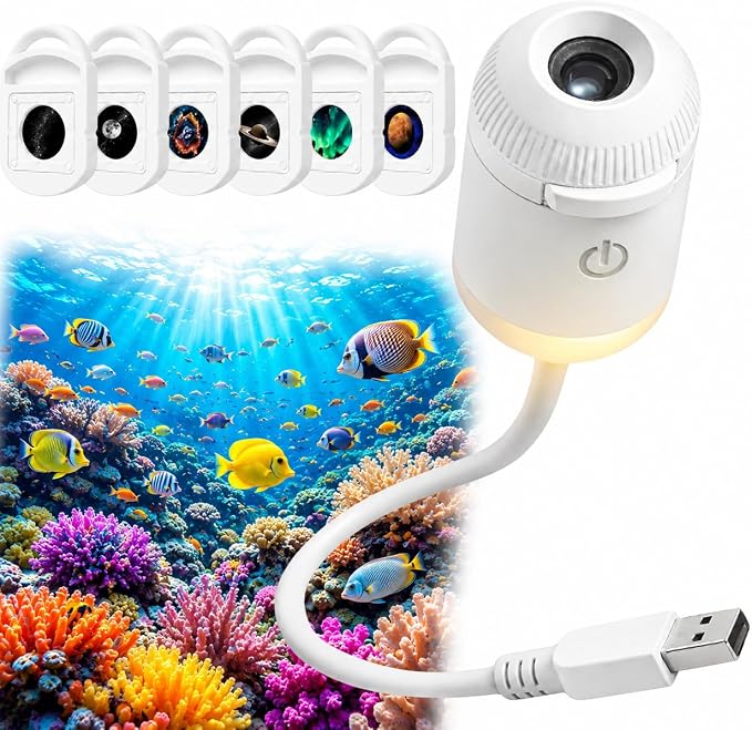 Galaxy-projektor-nachtlicht, 2-in-1 Holografischer Sternenprojektor, Intelligente Hd-deckenleuchte Mit Dynamischer Funktion, Sofort Einsatzbereit.
