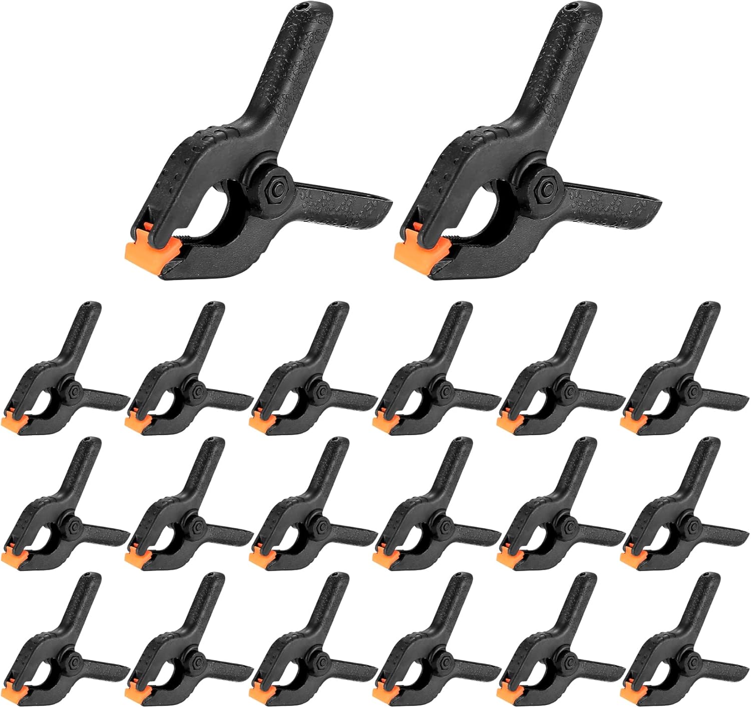 20 Stück Federklemmen, 2 Zoll Robuste Nylon-federklemmen