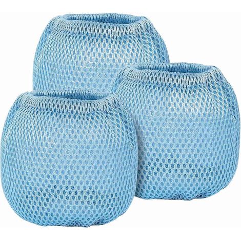 Clever Spa Filters Set Mit 3 Gehäusen Für Schwimmbad- Und Spa-filter, Blaue Schutzfilets Für Die Schwimmbadkartusche