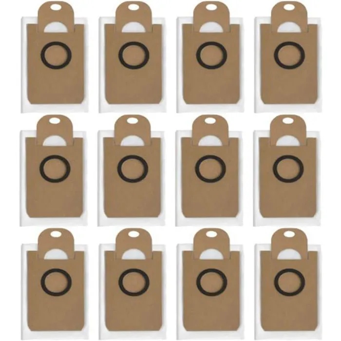 Packung Mit 12 Ersatzstaubbeuteln Für Proscenic M7 Pro M7 Max M8 Uoni V980max Honiture Q6 Kyvol Cybovac S31