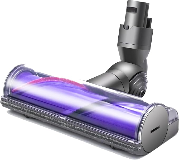 Motorhead-reinigungskopf Für Dyson V6 Dc58 Dc59 Dc62 Dc72 Dc74 Sv04 Sv06 Sv09, Direktantrieb-turbinen-bodendüse Für Teppiche Und Holzböden