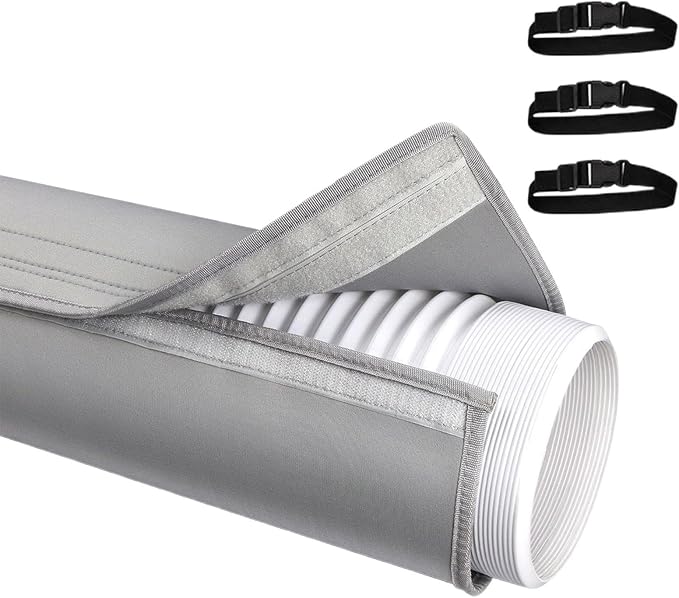Tragbarer Klimaanlagenschlauch-überzug, Isolierabdeckung Für Klimaanlagenkanäle, 150 X 53 Cm, Staubdicht, Wärmereduzierend, Wärmeisolierend, Für Zuhause, Büro, Wohnung, Restaurant