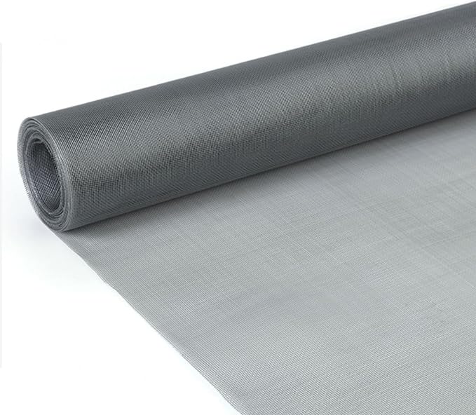 Moskitonetz 0,8 X 5 M, Uv-beständiges Schutznetz Auf Rolle, Für Türen Und Fenster – Grau
