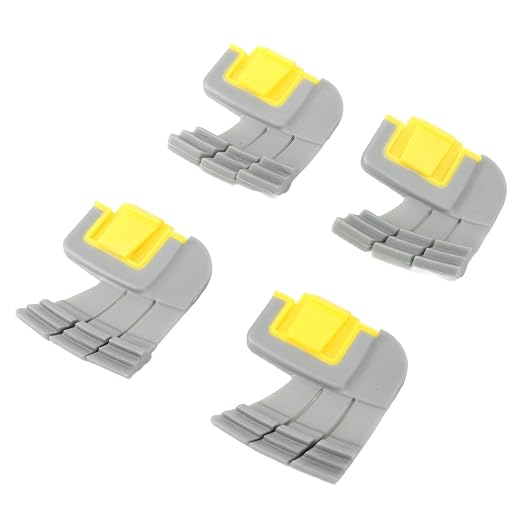 Mx8 Elite 4-teiliges Zyklon-scheuerbürsten-set Aus Kunststoff Und Gummi, Zyklonbürsten-ersatzteile Für Mx8 Mx6 Reiniger R0714400 R0714400