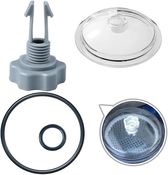 Sandfilterabdeckung, Laubfangabdeckung Mit Ersatz-o-ring, Sf80110-1 Sandfilter Mit O-ring Und Ventil Für 30,5 Cm Intex Sandpumpe