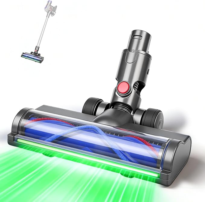 Motorisierte Bürste Kompatibel Mit Dyson V6 Dc58 Dc59 Dc61 Dc62 Dc74 – Rotierender Ersatzbürstenkopf Für Dyson V6 Animal Fluffy Staubsauger, Hartböden & Teppiche