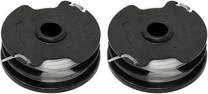 Qoxezy 2er-pack Trimmerfadenspulen Für Parkside Prt 550 A1 Und A3 Prta 20-li B2