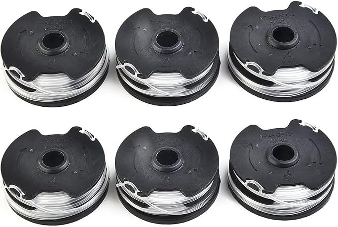 Packung Mit 6 Ersatzspulen Für Lidl Parkside Prta 20-li A1, B2, C3 Freischneider