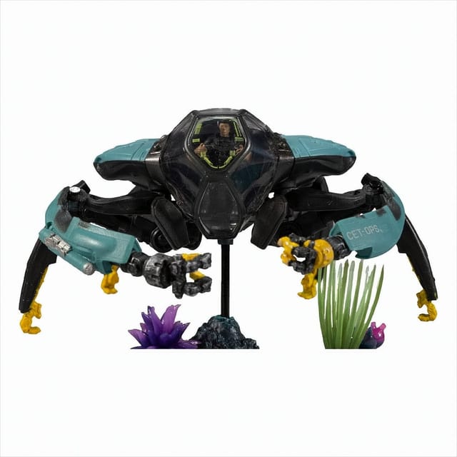 McFarlane Toys Actionfigur Avatar: The Way of Water, (Playset, mit 6 cm RDA Figur und weiterem Zubehör), CET-OPS Crabsuit