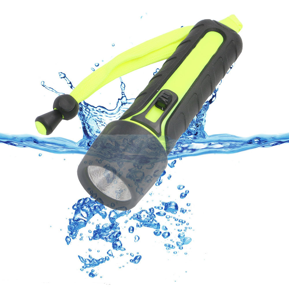 Professionelle Tauchlampe, Leistungsstarke Unterwasserlampe, Tauchgeeignete Sicherheitslampe, Wasserdichte Unterwasserlampe