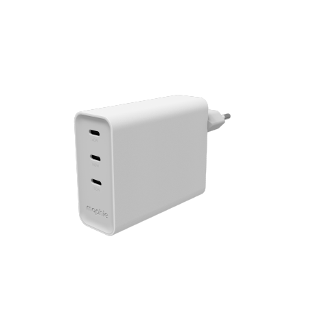 Mophie Roc Gan - Wandladegerät, 3x Usb-c, 140w (weiß)