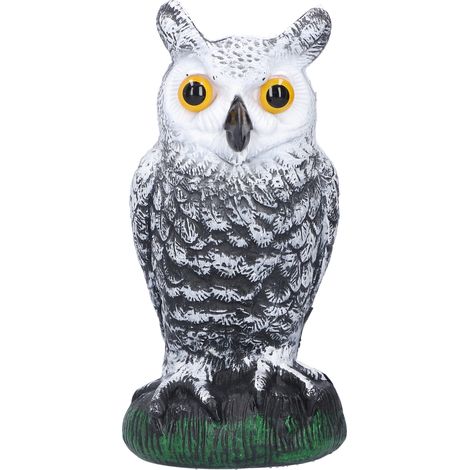 Künstliche Eulen-vogelscheuche Aus Kunststoff Für Den Garten, Als Gartendekoration, Schädlingsbekämpfungsmittel Und Vogelscheuche