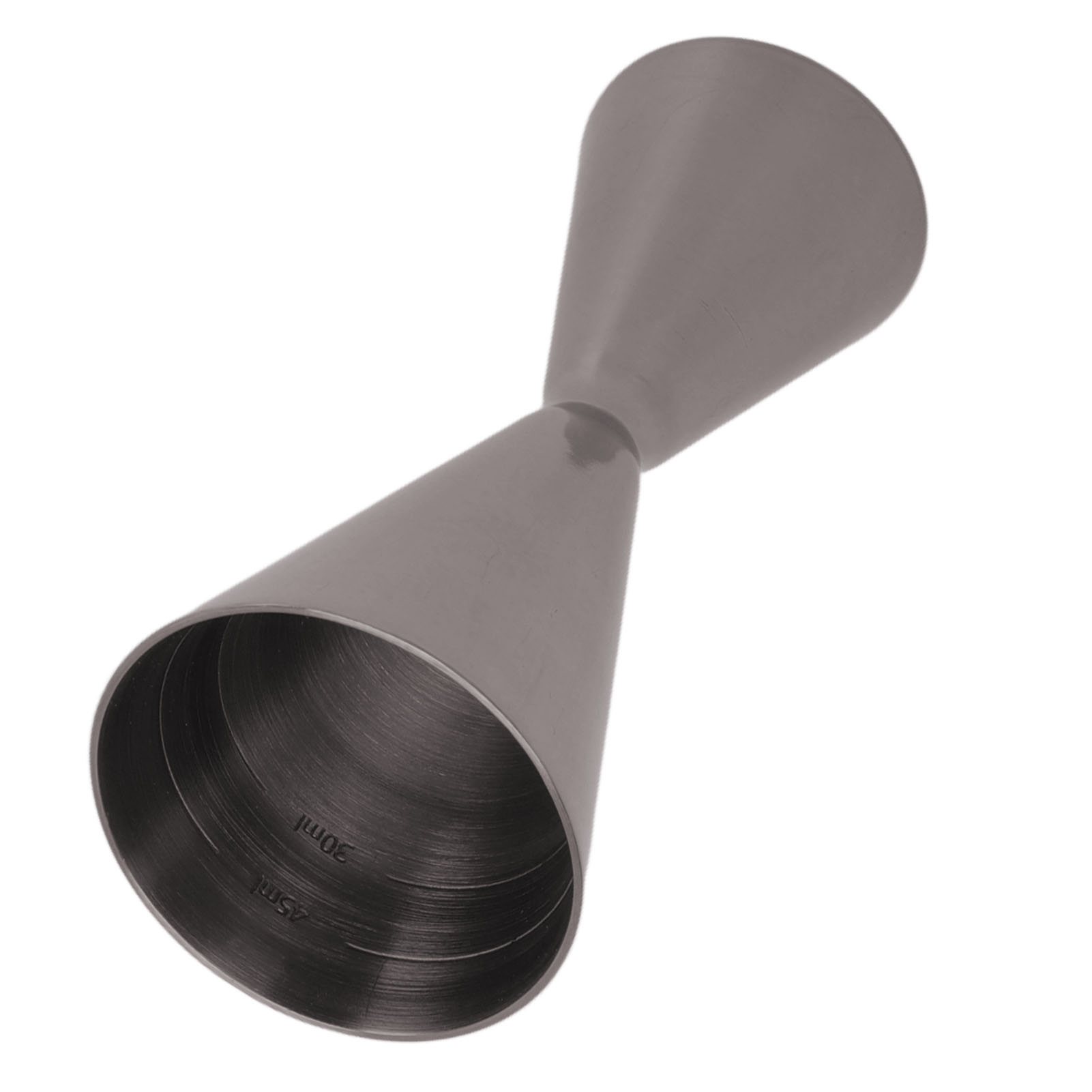 Doppelter Cocktail-jigger Aus Edelstahl, Innovativer Weinbecher Für Barkeeper, 1/2 Unze, Schwarze Beschichtung