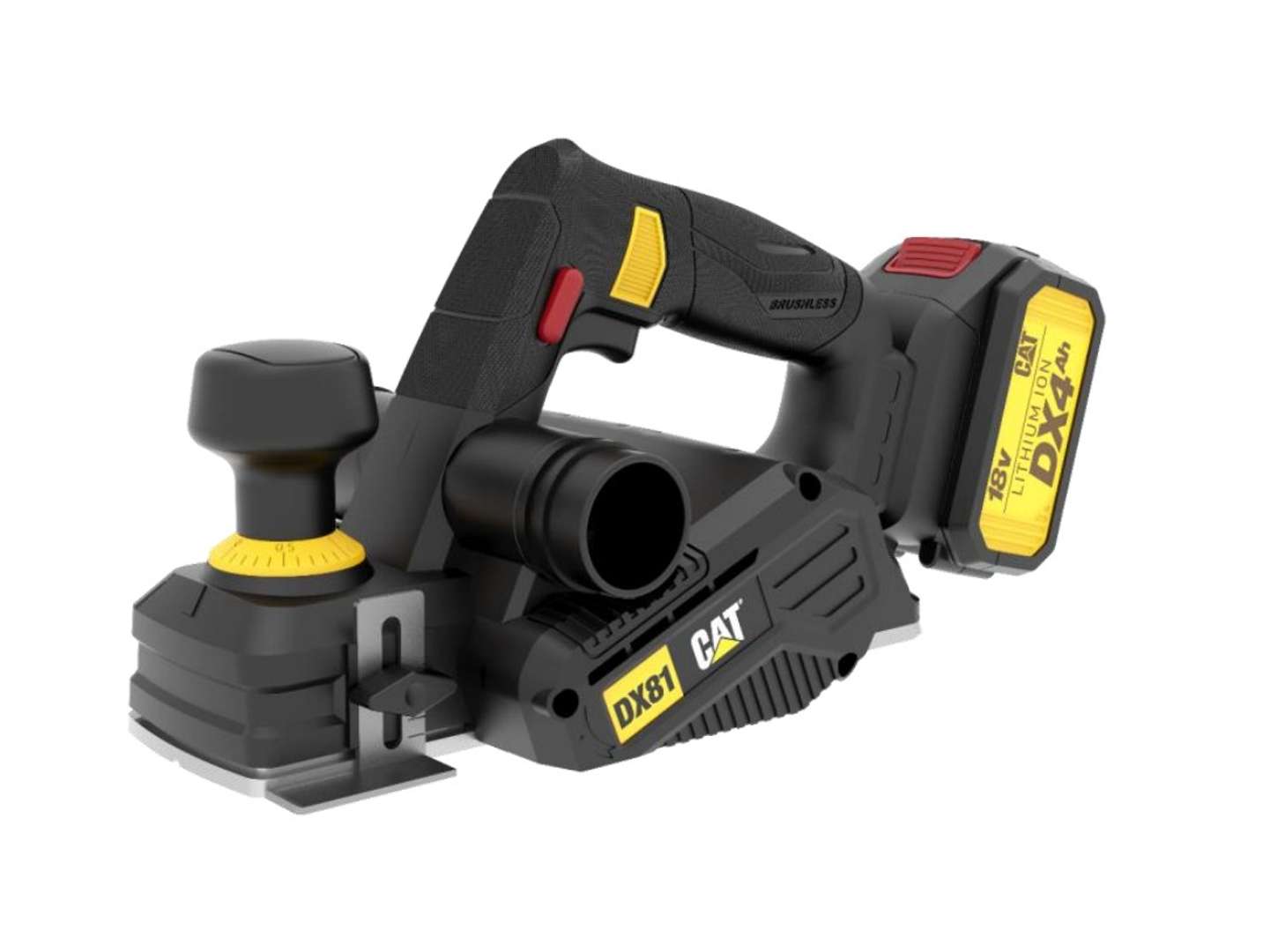 Caterpillar - 18v Akku-hobel 82 Mm, Ohne Akku Und Ladegerät Dx81b