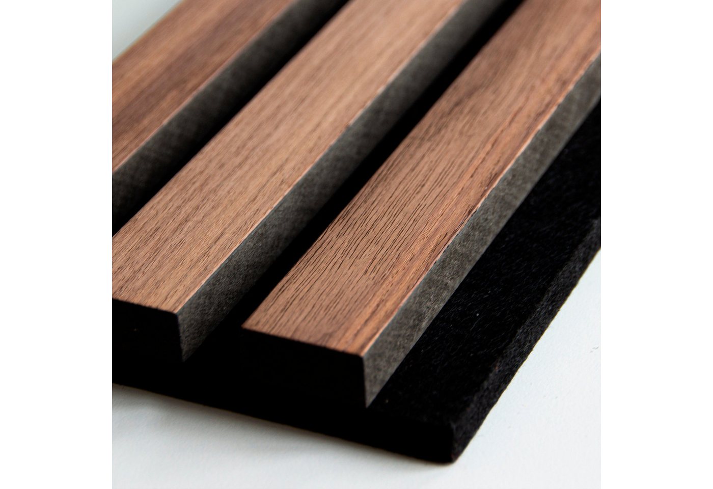 Kaiser plastic Wandpaneel Holz Akustikpaneele - Wandverkleidung, Lamellenwand, (1-tlg) in verschiedenen Größen, 3D Wandverkleidung, Schalldämmung Bild 2