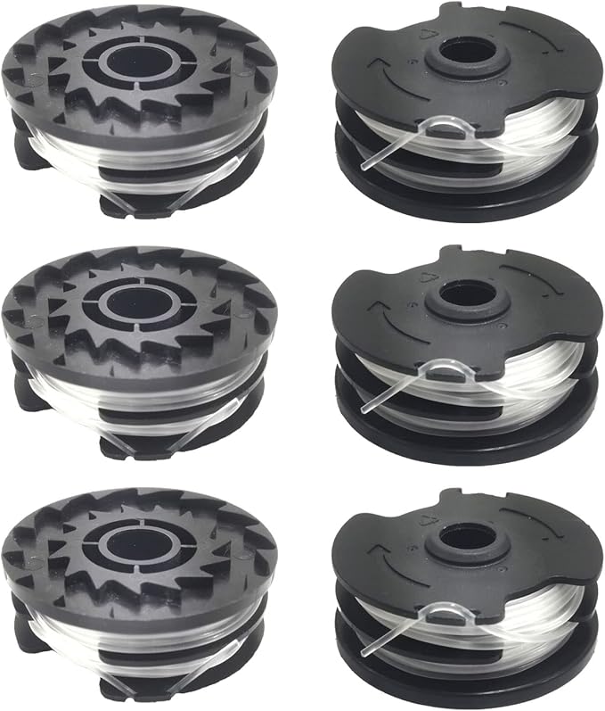 Ersatzspule Für Parkside Prta 20-li C3 A1 B2, Prt 550 A1 A3, Prt 300 A1 Akku-freischneider, 8,2 M 0,2 Cm (6 Spulen)