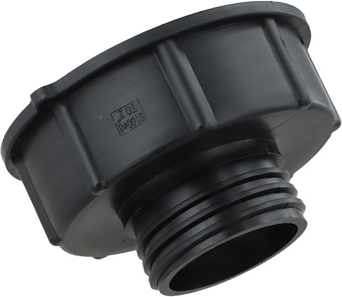 Ibc-tankadapter 100 Mm Auf 60 Mm, S100xs60 Reduzierstück, Dn100 Kunststoff-grobgewindeanschluss Für Tonnenbehälter, Verschleißfeste Ausführung Für Industrielle Flüssigkeiten