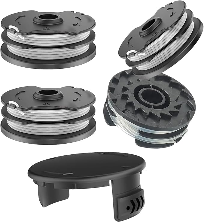 4er-pack Ersatzspulen Für Den Parkside Prt 550 A1 Akku-freischneider – Lidl Ian 311404, Prt 550 A3, Prta 20-li B2 8,2 M 0,2 Cm, 4xz+1gz