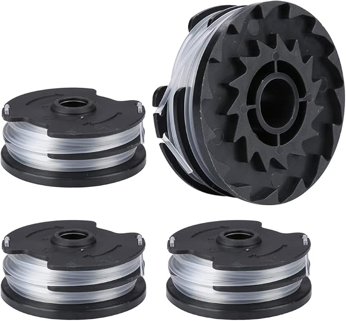 Moritale Nylonfadenspule Für Parkside Lidl Akku Prta 20-li C3 A1b2 Prt 550 A1 A3 Prt 300 A1 Ersatzteile Für Rasentrimmer (4 Stück)
