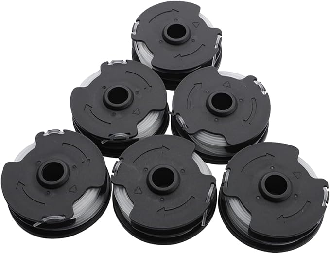 6er-pack Ersatz-trimmerfadenspulen Für Lidl Parkside Prta 20-li A1/b2/c3 Trimmer. Trimmerzubehör, 8,3 M (27 Fuß), Passend Für Prt 300 A1 Und Prt 550 A1/a3/a5.
