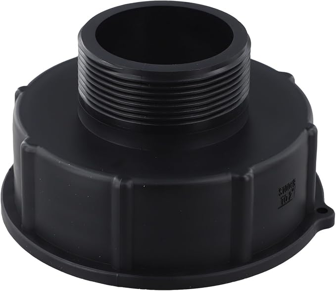 Kunststoffadapter Für Ibc S100xs60-tanks Zum Flüssigkeitstransfer Zwischen Ibc-tonnage-stufen Und Geräten Mit Kleinerem Durchmesser (feingewinde)