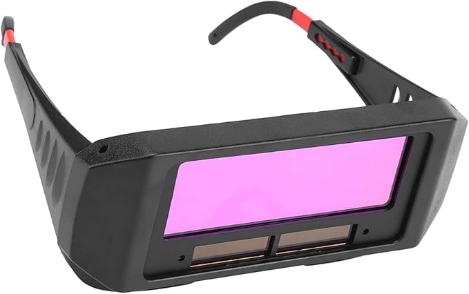 Schweißerbrille, Selbstverdunkelnde Solar-schweißerbrille, Schweißhelm Mit Verstellbarer Schutzstufe, Pc-augenschutz, Blendschutzbrille Für Schweißer