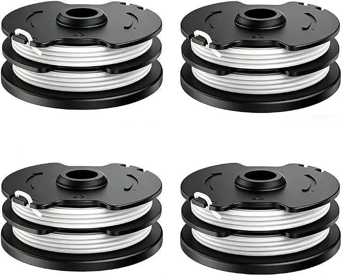 4-teilige Ersatzspule Für Parkside Lidl Prta 20-li A1 B2 C3 Trimmerfäden 10 M X 1,65 Mm Für Prt 550 A1 A3 Prt 300 A1 Akku-freischneider