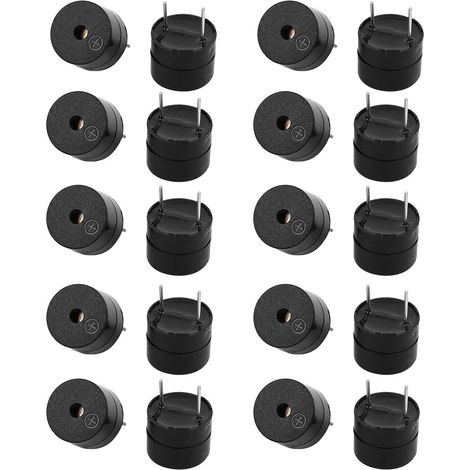 20 Stück Dc 12 V Aktiver Sommermagnet Mit Dauerton, 12 Mm X 9,5 Mm