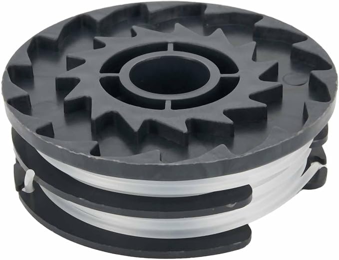 Ersatzspule Und -faden Für Parkside Akku-freischneider, 1,6 Mm Nylonfaden, Automatischer Fadenvorschub, Kompatibel Mit Prta 20-li Serie A1/b2/c3